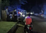 Hadir di Tengah Masyarakat, Polsek Lambu Gelar Patroli Blue Light di Sejumlah Desa