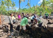 Bhabinkamtibmas Dorokobo Hadir di Tengah Warga, Perkuat Gotong Royong dan Kemitraan