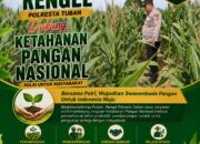 Polri Dukung Astacita, Polsek Rengel Polresta Tuban Turun Cek Tanaman Jagung Warga di Desa Maibit