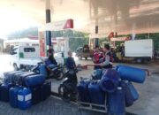 Polsek Pemenang Gelar Patroli Dialogis di SPBU Telaga Wareng