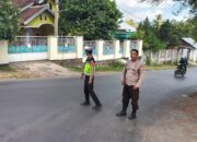 POLRES DOMPU AMANKAN LOMBA GERAK JALAN INDAH TINGKAT SD/MI DAN SMP/MTs SE-KECAMATAN WOJA