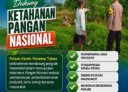 ANGGOTA POLSEK POLSEK KEREK POLRESTA TUBAN TURUN LANGSUNG KE LADANG WARGA DI DESA BINAAN.