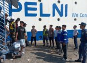Polsek Kawasan Pelabuhan Laut Bima Amankan Embarkasi-Debarkasi KM AWU, 1.450 Penumpang Melanjutkan Perjalanan