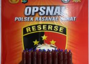 Cegah Gangguan Kamtibmas, Polsek Rasbar Amankan 24 Botol Brem Tanpa Izin