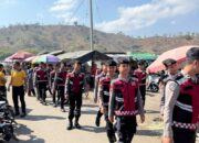 Pasca Gempa, Sat Samapta Polres Bima Kota Gelar Patroli dan Imbau Warga Tetap Tenang