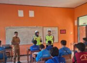 Police Goes To School, Sat Lantas Polres Bima Kota Edukasi Pelajar tentang Keselamatan Berlalu Lintas