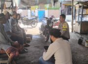 Bhabinkamtibmas Desa Parangina Sambangi Warga, Ajak Bersama Jaga Kamtibmas