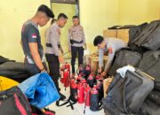 Siaga Bahaya Kebakaran, Polres Bima Kota Pasang APAR di Titik Strategis