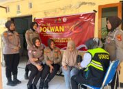 Polwan Polres Bima Kota Gelar Bakti Kesehatan dan Donor Darah Sambut HUT Polwan Ke-78