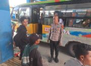 Cooling System, Sat Binmas Polres Bima Kota Sampaikan Himbauan Kamtibmas di Terminal Tipe A Dara