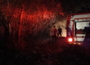 Gerak Cepat Padamkan Kebakaran Lahan di Dusun Badas, Tim Gabungan Pastikan Pemukiman Warga Aman