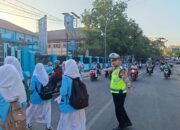 Polisi Hadir di Tengah Masyarakat, Sat Lantas Polres Bima Kota Berikan Pelayanan Pagi