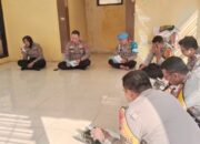 Binrohtal Rutin Gabungan Polsek Rasanae Timur dan Polsubsektor Raba, Wujudkan Jiwa Sehat dan Mental Kuat Personel