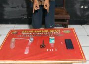 SATRESNARKOBA POLRES DOMPU UNGKAP KASUS NARKOTIKA, 2,36 GRAM SABU DIAMANKAN