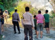 Respon Cepat Laporan Masyarakat, Polres Bima Kota Bersama Damkar Padamkan Kebakaran Lahan di Ule