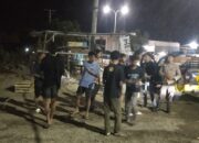 Cegah Kriminalitas, Polsek Rasanae Barat Gelar Patroli Strong Point di Sejumlah Titik Rawan
