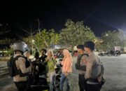 Strong Point Rinjani Polres Bima Kota Hadirkan Rasa Aman bagi Masyarakat di Malam Hari