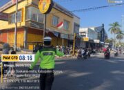 Satlantas Polres Dompu Amankan Car Free Day, Wujudkan Kamseltibcarlantas dan Keselamatan Masyarakat
