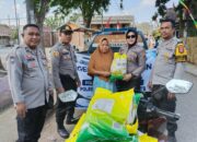 Jaga Ketahanan Pangan, Polsek Rasbar Pantau Penyaluran Beras SPHP