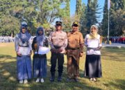 Jadi Pembina Upacara di SMAN 1 Alas, Kapolsek Ingatkan Pelajar Jauhi Narkoba dan Tawuran