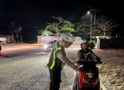 Dengan Pendekatan Humanis, Satlantas Polres Bima Kabupaten Gelar Patroli Malam di Jam Rawan
