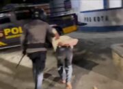 Cegah Gangguan Kamtibmas, Sat Samapta Polres Bima Kota Amankan Dua Pemuda Pembawa Sajam