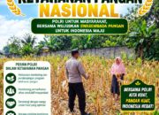 Polri Dukung Astacita, Polsek Semanding Polresta Tuban Turun Cek Tanaman jagung milik Warga di Desa Ngino