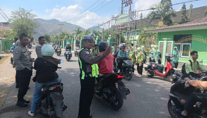 Polres Bima Kota Perketat Pengamanan Kepulangan Pelajar, Antisipasi Tawuran
