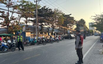 Polsek Tanjung Gelar Pengamanan Rawan Pagi di Pasar Umum, Pastikan Arus Lalu Lintas dan Aktivitas Warga Lancar