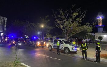 Patroli Presisi Rinjani Strong Point Polres Bima Kota Jaga Kamtibmas Malam Hari