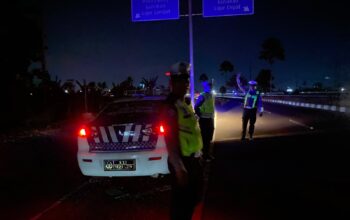 Tekan Angka Pelanggaran, Satlantas Polres Lombok Barat Siagakan Personel di Jalur Bypass BIL 2