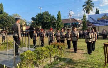 Kapolres Bima Kota Pimpin Sertijab Sejumlah PJU dan Kapolsek Jajaran