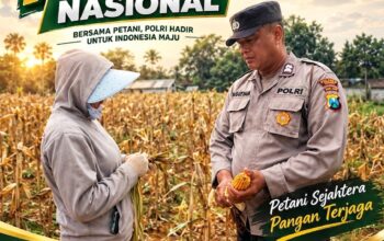 Polsek Plumpang Polresta Tuban Turun Langsung Cek Tanaman Jagung Warga