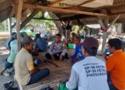 Bhabinkamtibmas Desa Gunung Malang Sambangi Warga, Sampaikan Himbauan Kamtibmas